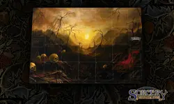 Arthurian Legends Cursed Land Playmat Alpha Investments Sorcery Contested Realm - Image 1