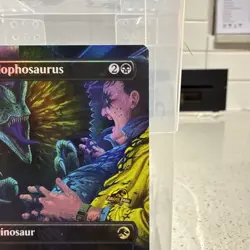 Spitting Dilophosaurus (Borderless) Universes Beyond: Jurassic Pikachu World... - Image 3