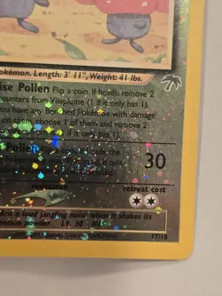 Pokemon TCG Southern Islands Vileplume #17/18 Reverse Holographic card Swirl - Image 3