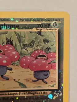 Pokemon TCG Southern Islands Vileplume #17/18 Reverse Holographic card Swirl - Image 4