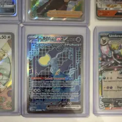 Pokemon Card Lot EX GX V Holo Foil Eevee Umbreon EX Iron Crown EX w/ Tin - Image 2