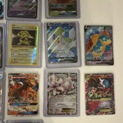 Pokemon Card Lot EX GX V Holo Foil Eevee Umbreon EX Iron Crown EX w/ Tin - Image 5