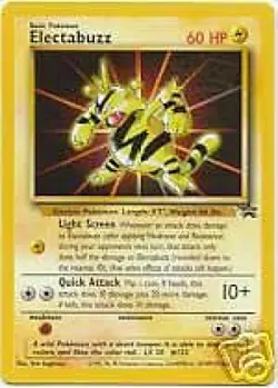 POKEMON Promo Card ELECTABUZZ #2 Black Star Rare Mint PROMOTIONAL PROMO Card! - Image 1