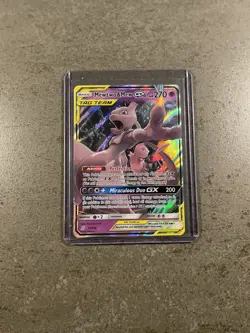 Mewtwo & New GX Tag Team. Pokemon Card 2019 Perfect Condition. - Image 1