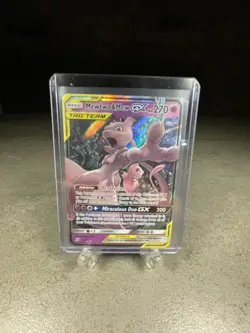 Mewtwo & New GX Tag Team. Pokemon Card 2019 Perfect Condition. - Image 2
