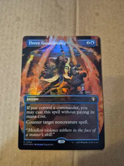 Fierce Guardianship (Borderless) Commander Masters Foil - Image 1