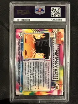 1999 Topps Pokemon Movie Charizard The Fight Rages Foil #35 - PSA 9 - Image 2