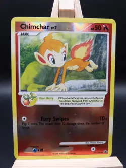 Pokemon Reverse Foil Card - Chimchar 57/100 (Majestic Dawn) - Image 1