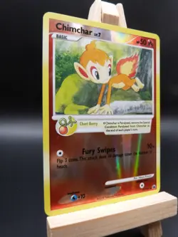 Pokemon Reverse Foil Card - Chimchar 57/100 (Majestic Dawn) - Image 2