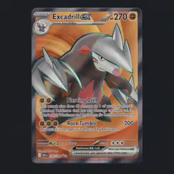 Excadrill Ex 160/086 Black Bolt Ultra Rare Full Art Pokemon TCG English NM 🔥 - Image 1
