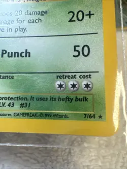 Pokemon TCG Nidoqueen Holo Rare Unlimited Jungle 7/64 - Image 2