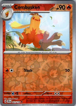 ✨Pokemon - Combusken - Reverse Holo - Common - 023/159 - Journey Together (NM)✨ - Image 1