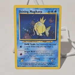 Shining Magikarp 66/64 Secret Rare - Pokemon Neo Revelation Holo Card - Image 1