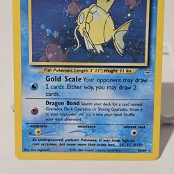 Shining Magikarp 66/64 Secret Rare - Pokemon Neo Revelation Holo Card - Image 2