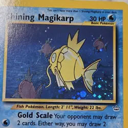 Shining Magikarp 66/64 Secret Rare - Pokemon Neo Revelation Holo Card - Image 5