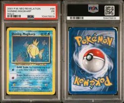 Shining Magikarp 66/64 - PSA 1 - Neo Revelation - Pokemon Card - Image 1