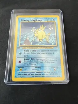 Shining Magikarp 1st Edition Holo 66/64 Neo Revelation Pokemon TCG - Image 2
