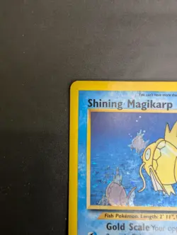 Pokemon Card Shining Magikarp Holo Neo Revelation ENG 66/64 Secret Rare Vintage - Image 3