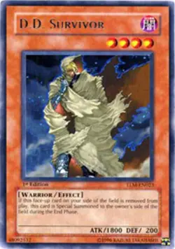 1x (P) D.D. Survivor - TLM-EN023 - Rare - Unlimited Edition YuGiOh - Image 1