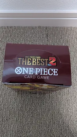 One Piece Card Game THE BEST Vol.2 Booster Box and Promo Pack Sealed Japan - Image 3