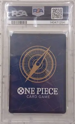 2025 ONE PIECE OP12 DEAD MAN'S GAME ALTERNATE ART PSA 10 - Image 2