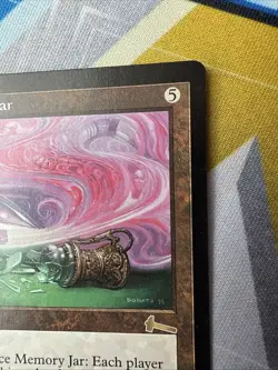 Memory Jar #129/143 - USG - Rare - Magic the Gathering - Vintage WOTC 1999!! - Image 3