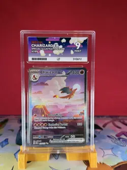 Pokemon TCG Charizard EX Card 199/165 Sir Scarlet & Violet 151 Series Ace 9 - Image 1