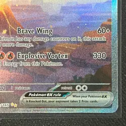 Charizard EX 199/165 SIR Pokemon Card English Scarlet & Violet 151 TCG CCG - Image 5
