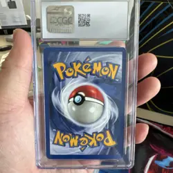 Pokemon TCG Abra Team Rocket 1st Edition CGC 9 49/82 40HP Psychic Card - Image 2