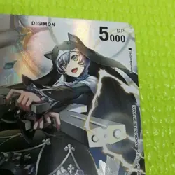 DIGIMON Card TCG Double diamond BT06-084 SR SISTERMON NOIR Parallel Japanese F/S - Image 2