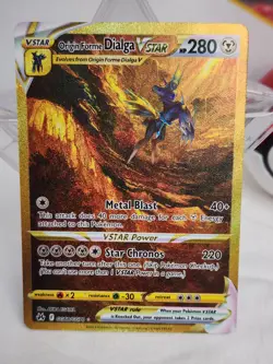 Pokemon TCG Origin Forme Dialga VSTAR Crown Zenith Secret Rare Card GG68/GG70 - Image 2