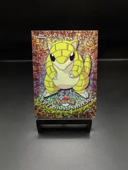 2000 Topps Chrome Pokemon Series 1 Sparkle Sandshrew #27 - Image 1