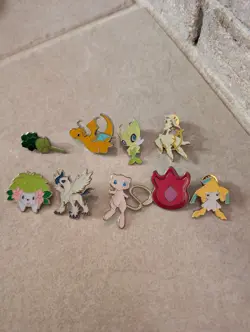 Lot of Offical Pokemon TCG Pins - Image 1
