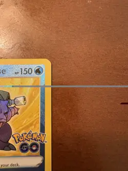 Radiant Blastoise 018/078 Pokemon GO - Pokemon TCG Holo - NM - Image 4