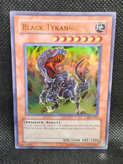 Yugioh Black Tyranno IOC-075 LP Condition - Image 1