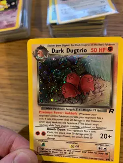 Dark Dugtrio (6/82) Holo Team Rocket Pokemon Card! FAST & FREE P&P! - Image 4