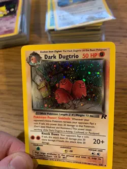 Dark Dugtrio (6/82) Holo Team Rocket Pokemon Card! FAST & FREE P&P! - Image 5