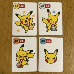 Pokemon Center Japan Takara Cards Japanese Pikachu 1st 2nd 3rd 4th! Taruka Red - Image 1