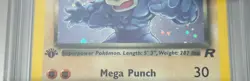 Dark Machamp 10/62 1st Edition Year 2000 Team Rocket Get Graded 9 MINT Rare Card - Image 4