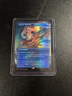 Wizards of the Coast Mystic Remora Secret Lair Drop Rare Blue Foil #406 - Image 1