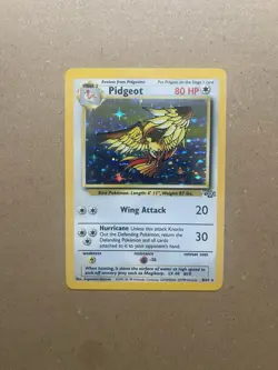 Pidgeot 8/64 HOLO Rare Jungle Set Unlimited 1999 WOTC Pokemon Card Near Mint - Image 1