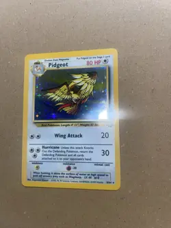 Pidgeot 8/64 HOLO Rare Jungle Set Unlimited 1999 WOTC Pokemon Card Near Mint - Image 3