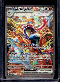 2024 Pokemon SV Twilight Masquerade - TWM EN Greninja ex #214/167 - Image 1