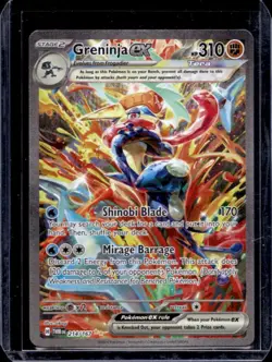 2024 Pokemon SV Twilight Masquerade - TWM EN Greninja ex #214/167 - Image 1