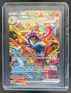 2024 Pokemon SV Twilight Masquerade TWM EN Greninja ex #214/167 - Image 1