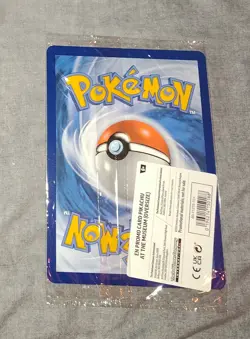 Pikachu At The Museum Pokemon Jumbo Promo - Sealed Promo Exclusive. - Image 3