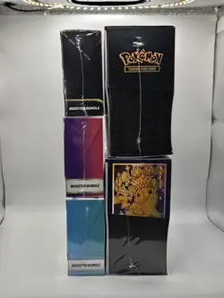 Pokemon TCG Sealed Bundle Lot | 2 ETBs + 3 Booster Bundles | Factory Sealed - Image 5