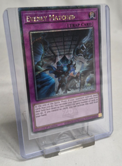 Evenly Matched RA01-EN074 Quarter Century Secret Rare NM 1st Ed Yugioh - Image 1