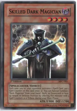 Yugioh - Skilled Dark Magician MFC-065 1st Edition - Magician's Force - Image 1