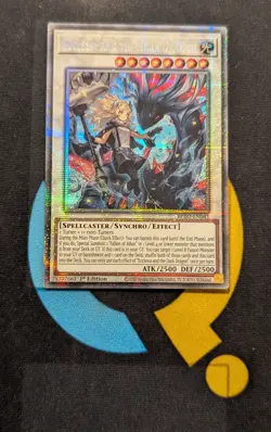 BPRO-EN041 Ecclesia and the Black Dragon Starlight Rare 1st Ed YuGiOh - Image 1